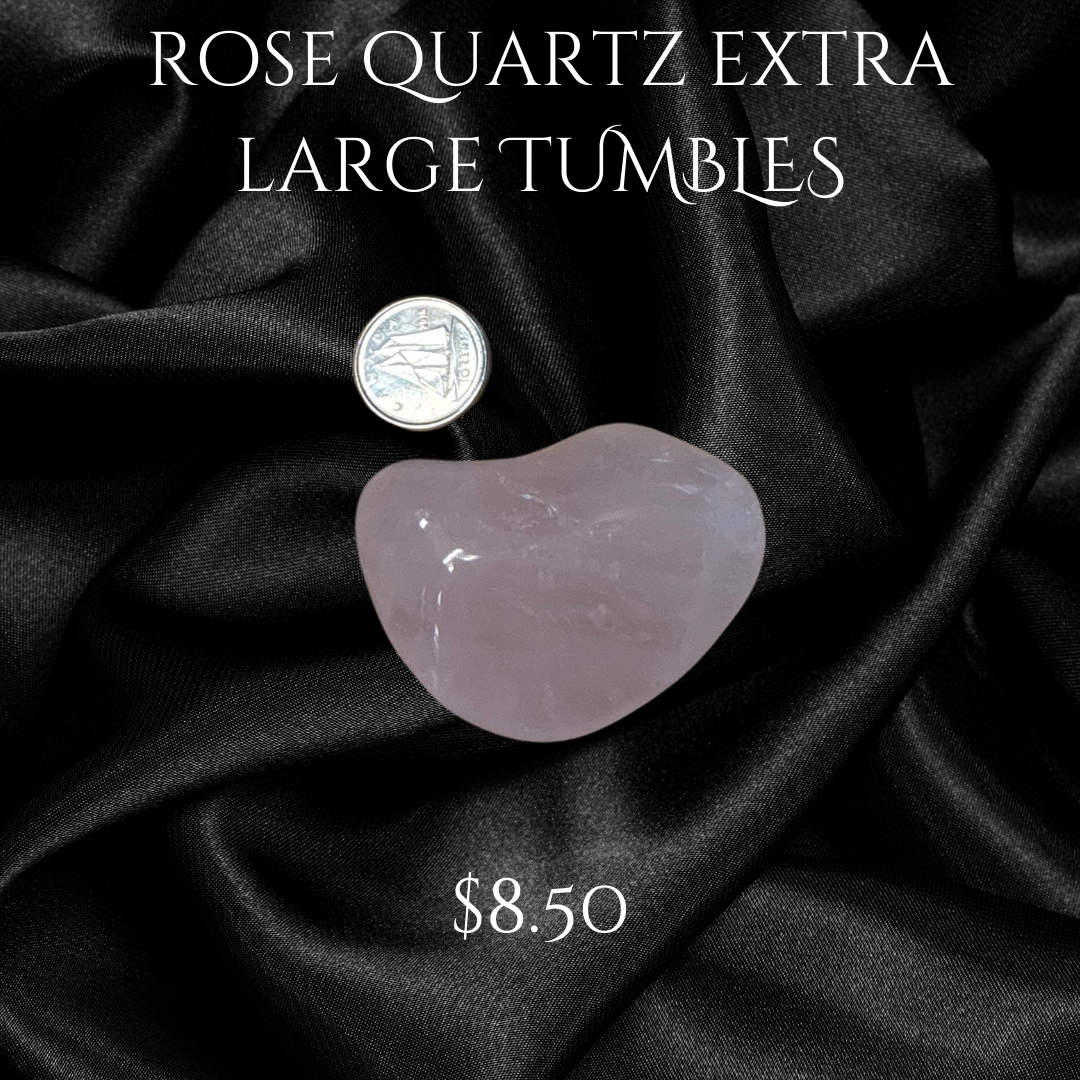 ROSE QUARTZ EXTRA LARGE TUMBLE